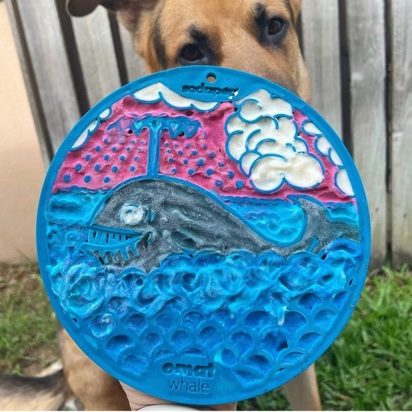 WHALE EMAT ENRICHMENT LICK MAT