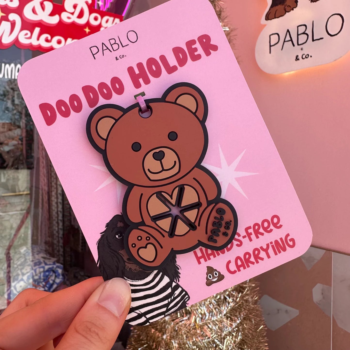 TEDDY BEAR: DOO DOO HOLDER