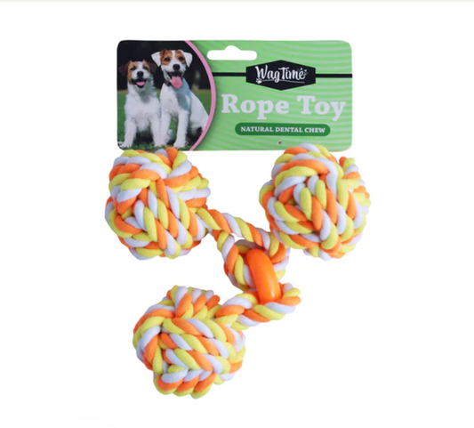 TRIPLE BALL ROPE TOY