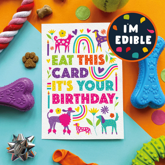 EAT THIS BIRTHDAY BACON CARD