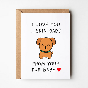 DADDY'S FUR BABY CARD