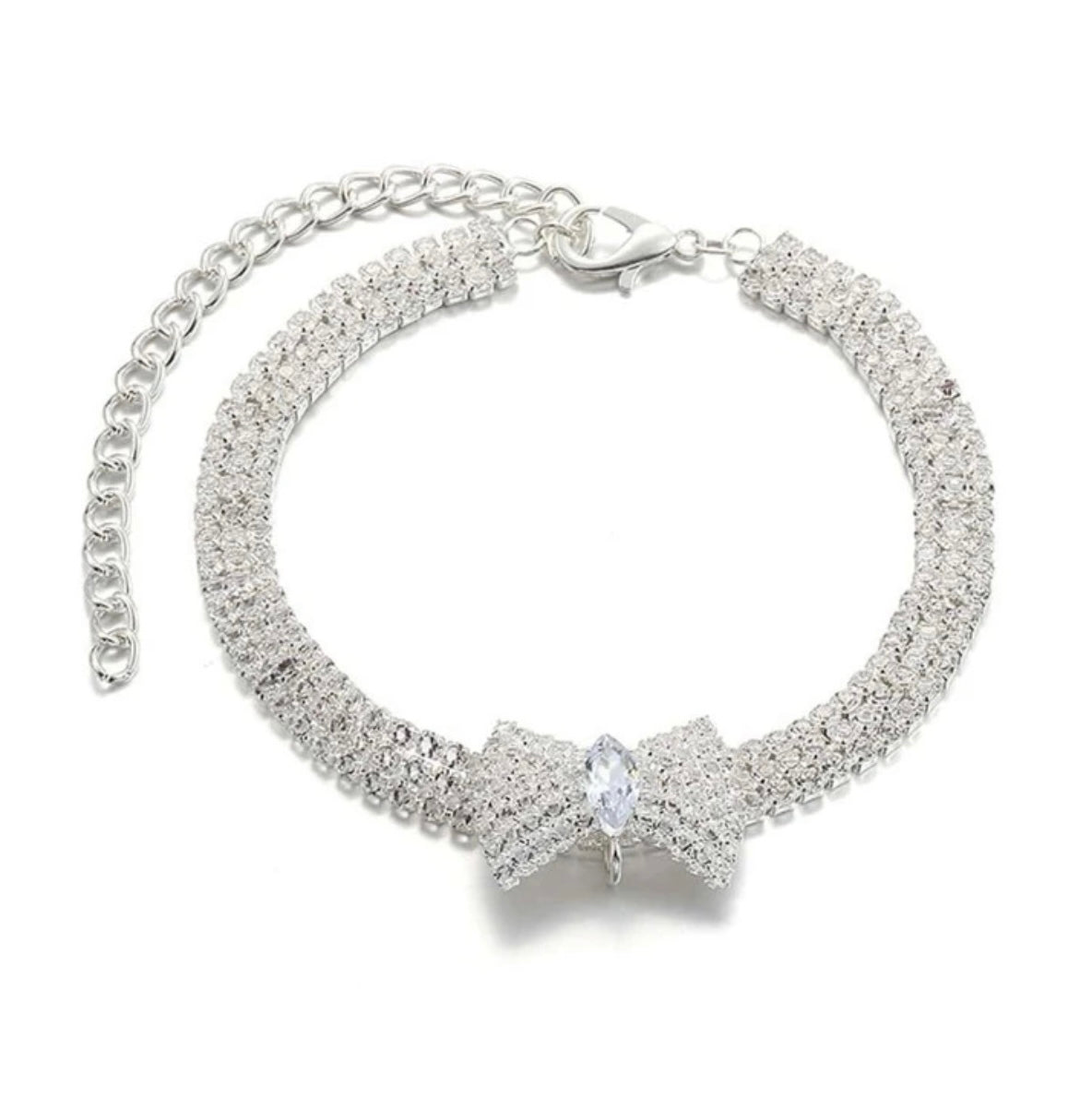FAUX DIAMOND NECKLACE
