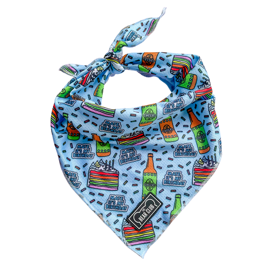 Mate, It's My Birthday Bandana