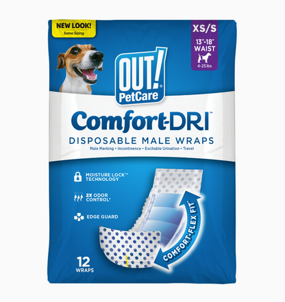 Disposable Male Dog Diapers XS/S
