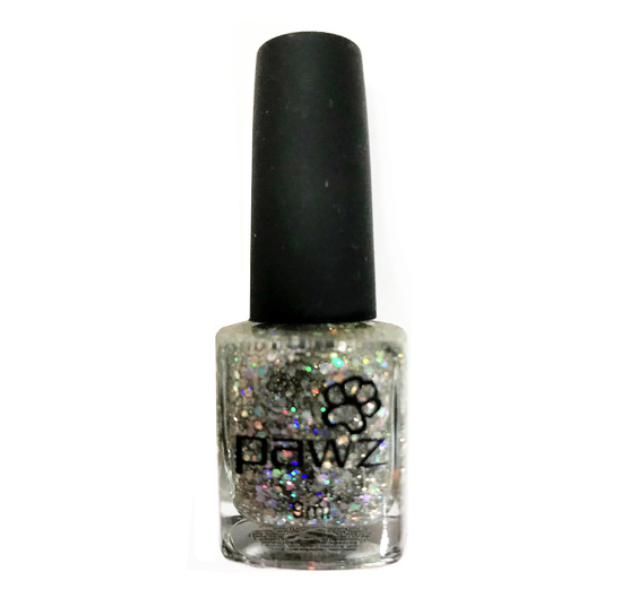 Pawz Nail Polish - Sparkle Silver