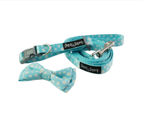 Chamomile Dog Bowtie Set