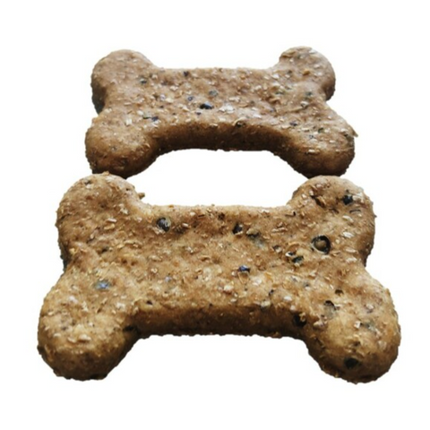 Mackerel & Spinach Hemp Cookies