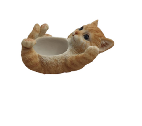 PLANTER- GINGER CAT