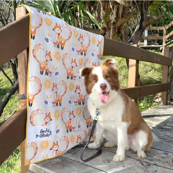 Foxy Tales | Pet Travel Towel