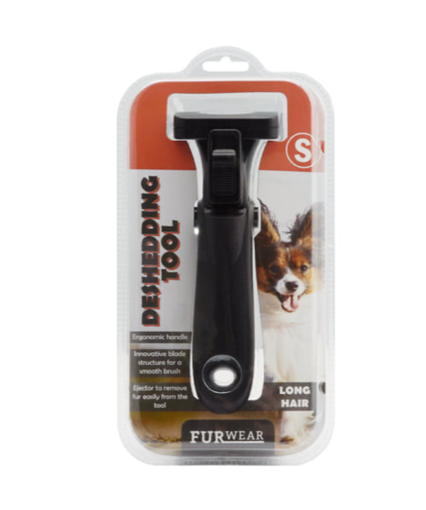 DESHEDDING TOOL FOR SMALL DOGS (LONG HAIR)