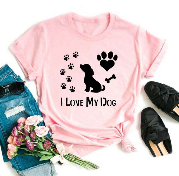 "I Love My Dog" T-Shirt