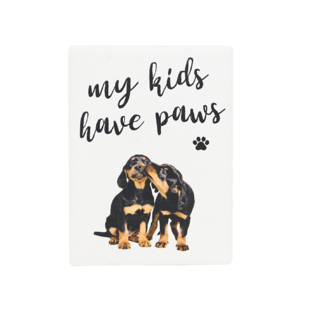 “My Kids Have Paws” Pet Magnet