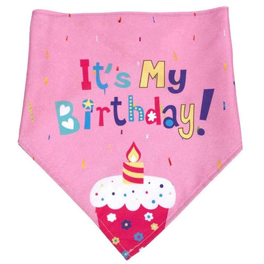 ‘It’s My Birthday’ Pink Bandana