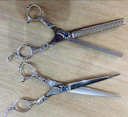 Scissor Set : 7” Thinners & 7” Straight