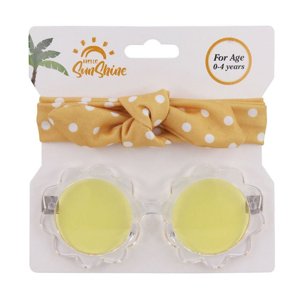 Sunglasses & Bow Set