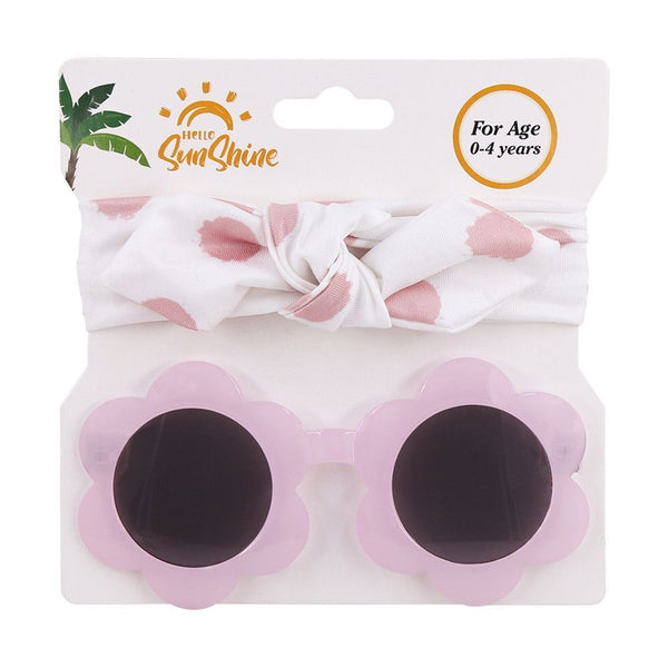 Sunglasses & Bow Set